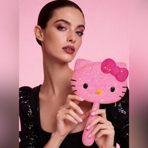 Pink Bling Hello Kitty Hand Mirror